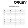 Oakley Footwear size chart