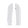 Lower Fork Covers -  KTM85 2018-25 MC85 21-25 TC85 18-25 2020 White Acerbis